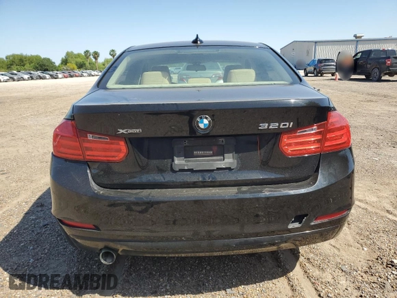 2015 BMW 3 Series 320i xDrive with VIN WBA3C3G57FNS74781, listed as a Copart auction lot 52324455 with 131,924 mi miles and Salvage title. Bid and sale history available at DreamBid. Image 6.