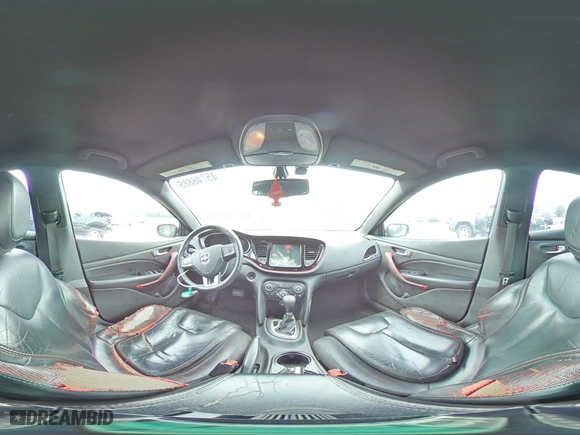 2013 Dodge Dart GT with VIN 1C3CDFCB9DD100134, listed as a Copart auction lot 45746885 with 158,268 mi miles and Salvage Title. Bid and sale history available at carsss.com. Image 14.