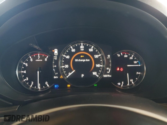 2019 Mazda CX-5 Grand Touring with VIN JM3KFADM3K1539890, listed as a Copart auction lot 57809835 with 56,079 mi miles and Salvage title. Bid and sale history available at DreamBid. Image 9.