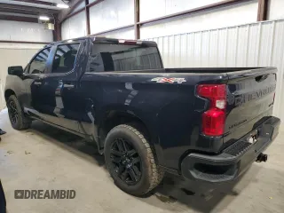 2022 Chevrolet Silverado 1500 Custom with VIN 1GCPDBEK9NZ547070, listed as a Copart auction lot 46234685 with 100,528 mi miles and Clean Title. Bid and sale history available at carsss.com. Image 2.