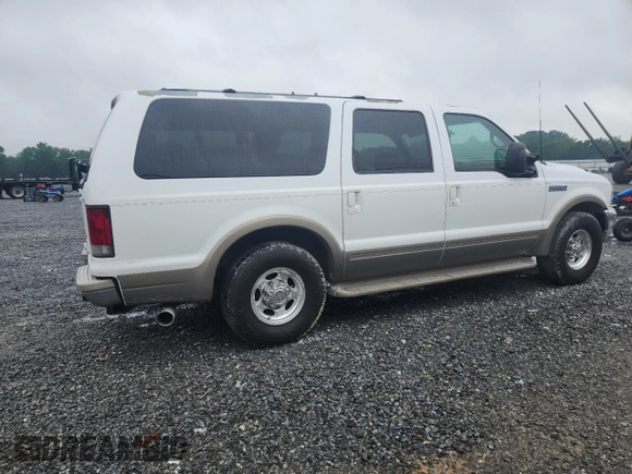 2000 Ford Excursion Limited z VIN 1FMNU42S3YED08967, wystawiony jako Copart lot #60062035 z przebiegiem 212 040 mil mil oraz Czysty tytuł • Clean title. Historia ofert i sprzedaży dostępna na DreamBid. Obrazek 3.