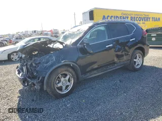 2019 Nissan Rogue SV with VIN KNMAT2MTXKP514105, listed as a Copart auction lot 55352235 with 134,738 mi miles and Salvage title. Bid and sale history available at DreamBid. Image 1.