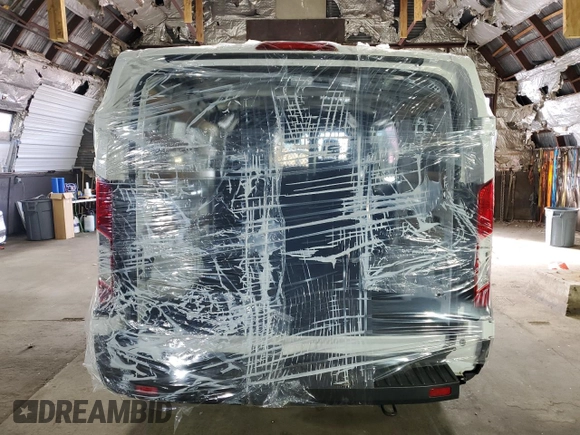 2024 Ford Transit Cargo with VIN 1FTBR1Y8XRKA71416, listed as a Copart auction lot 54745785 with 9,208 mi miles and Clean Title. Bid and sale history available at DreamBid. Image 6.