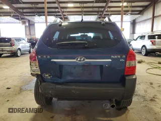 2006 Hyundai Tucson GLS with VIN KM8JN12D66U317435, listed as a Copart auction lot 69790964 with 122,007 mi miles and Salvage Title. Bid and sale history available at carsss.com. Image 6.
