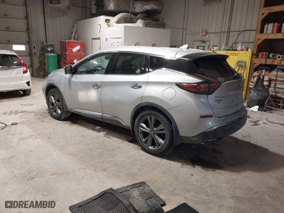 2019 Nissan Murano S with VIN 5N1AZ2MS6KN158863, listed as a IAAI auction lot 41334909 with 119,301 mi miles. Bid and sale history available at carsss.com. Image 3.