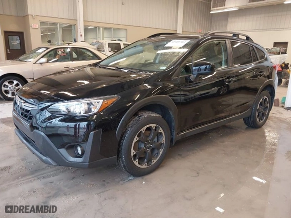 2022 Subaru Crosstrek Premium with VIN JF2GTAEC3N8250082, listed as a IAAI auction lot 41601583 with 27,343 mi miles. Bid and sale history available at carsss.com. Image 2.