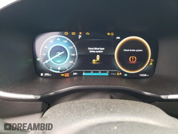 2023 Hyundai Santa Fe Hybrid SEL Premium with VIN 5NMS3DA12PH010716, listed as a Copart auction lot 73064324 with 14,268 mi miles and Salvage Title. Bid and sale history available at carsss.com. Image 9.