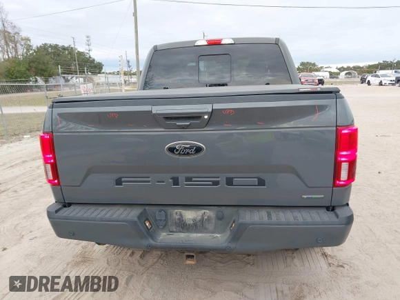 2020 Ford F-150 XL with VIN 1FTEW1EP1LFA66624, listed as a IAAI auction lot 41363707 with 58,135 mi miles and . Bid and sale history available at DreamBid. Image 16.