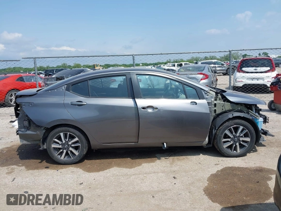 2021 Nissan Versa SV with VIN 3N1CN8EV1ML840835, listed as a IAAI auction lot 42128883 with 77,204 mi miles and . Bid and sale history available at DreamBid. Image 14.