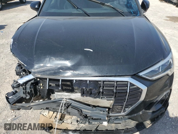 2020 Audi Q3 S line Premium Plus with VIN WA1EECF30L1055714, listed as a Copart auction lot 52678335 with Not provided miles and Salvage title. Bid and sale history available at DreamBid. Image 13.