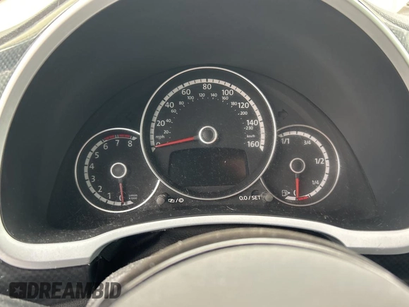 2014 Volkswagen Beetle with VIN 3VW7S7AT3EM800609, listed as a Copart auction lot 81752234 with Not Provided miles and Clean Title. Bid and sale history available at DreamBid. Image 8.