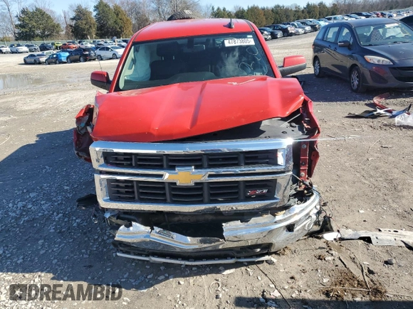 2015 Chevrolet Silverado 1500 LT with VIN 3GCUKREC1FG328311, listed as a Copart auction lot 51210645 with 223,244 mi miles and Salvage Title. Bid and sale history available at DreamBid. Image 5.