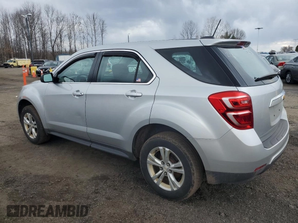 2016 Chevrolet Equinox LS with VIN 2GNALBEK9G6112368, listed as a Copart auction lot 50962285 with 87,042 mi miles and Clean Title. Bid and sale history available at carsss.com. Image 2.