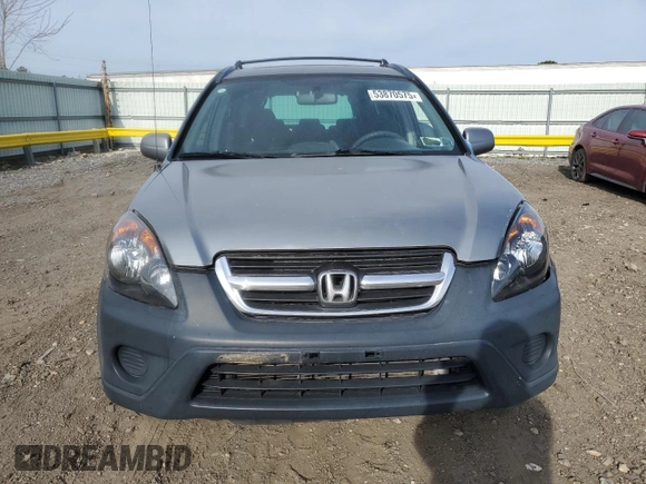 2006 Honda CR-V EX with VIN SHSRD78816U443453, listed as a Copart auction lot 53870575 with 156,652 mi miles and Salvage Title. Bid and sale history available at carsss.com. Image 5.