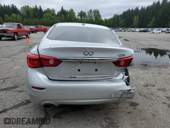 2014 Infiniti Q50 Premium z VIN JN1BV7AP3EM681014, wystawiony jako Copart lot #54339345 z przebiegiem 120 383 mil mil oraz Szkoda całkowita • Salvage title. Historia ofert i sprzedaży dostępna na DreamBid. Obrazek 6.