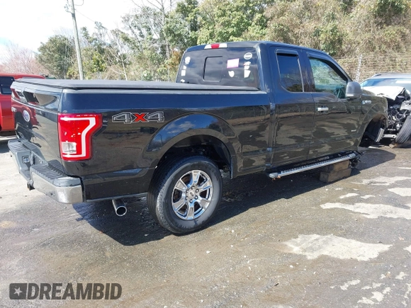 2016 Ford F-150 XLT with VIN 1FTEX1EP5GFD59851, listed as a IAAI auction lot 41719426 with 198,490 mi miles. Bid and sale history available at carsss.com. Image 4.