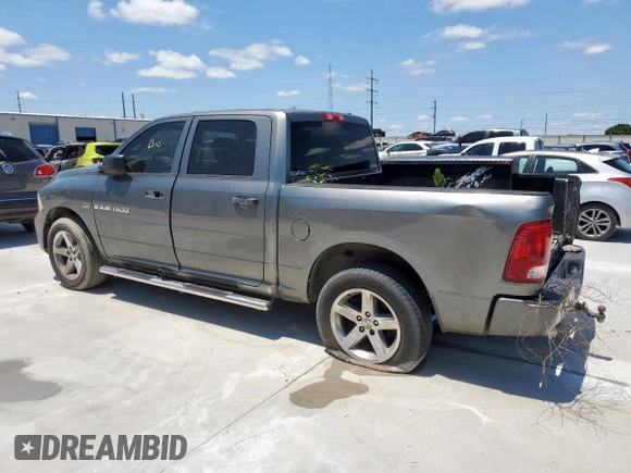 2012 Ram 1500 Express with VIN 1C6RD6KT2CS183617, listed as a Copart auction lot 58984755 with 203,466 mi miles and Clean title. Bid and sale history available at DreamBid. Image 2.
