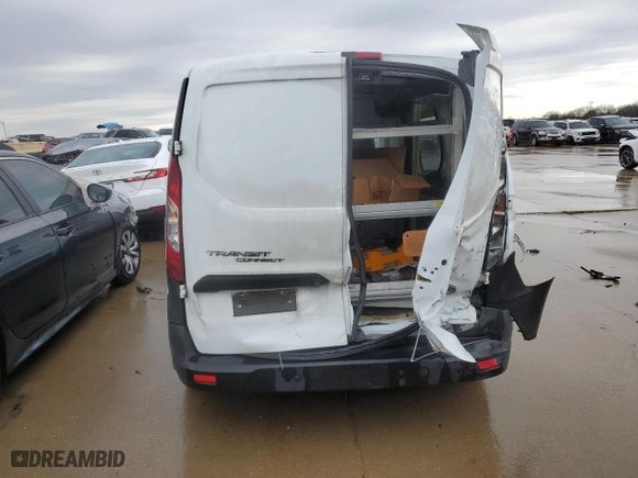 2020 Ford Transit Connect Van XL with VIN NM0LS7E7XL1443046, listed as a Copart auction lot 41497035 with 163,592 mi miles and Clean Title. Bid and sale history available at carsss.com. Image 6.