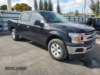 2019 Ford F-150 XL with VIN 1FTEW1C46KKC52481, listed as a Copart auction lot 46554605 with 70,002 mi miles and Salvage Title. Bid and sale history available at DreamBid. Image 4.