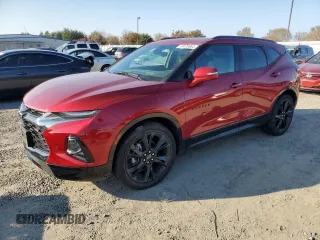 2022 Chevrolet Blazer RS с VIN 3GNKBKRS7NS144767, выставлен на аукционе Copart как лот 83476964 с пробегом 25 650 миль миль и Чистый • Clean title. История ставок и продаж доступна на DreamBid. Изображение 1.