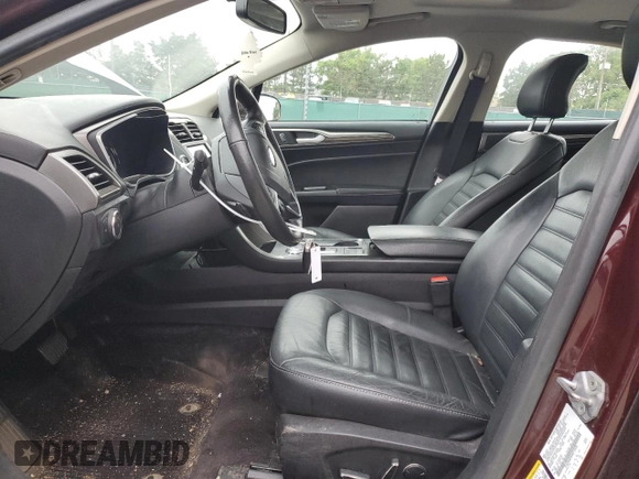 2017 Ford Fusion SE with VIN 3FA6P0HD9HR272920, listed as a Copart auction lot 62313115 with 94,181 mi miles and Salvage title. Bid and sale history available at DreamBid. Image 7.