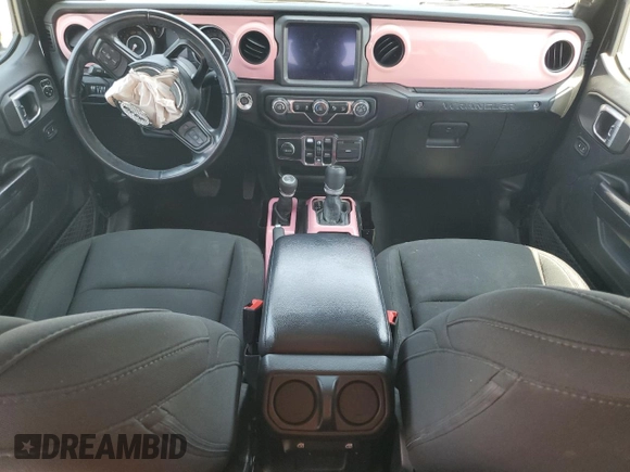 2020 Jeep Wrangler Unlimited Sport S с VIN 1C4HJXDN7LW223393, выставлен на аукционе Copart как лот 60061445 с пробегом 83 274 миль миль и Списание • Salvage title. История ставок и продаж доступна на DreamBid. Изображение 8.