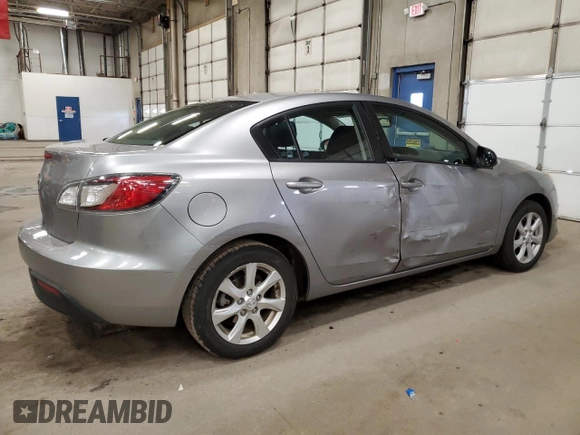 2010 Mazda 3 i Sport with VIN JM1BL1SF9A1208543, listed as a Copart auction lot 52643145 with 197,007 mi miles and Salvage Title. Bid and sale history available at carsss.com. Image 3.