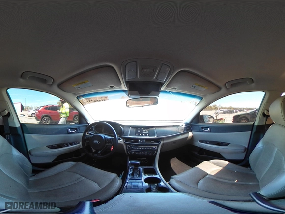 2017 Kia Optima EX with VIN 5XXGU4L35HG142807, listed as a IAAI auction lot 41856251 with 104,634 mi miles. Bid and sale history available at carsss.com. Image 20.