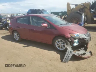 2010 Honda Insight EX with VIN JHMZE2H77AS025567, listed as a Copart auction lot 58499135 with 152,501 mi miles and Salvage title. Bid and sale history available at DreamBid. Image 4.
