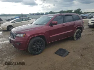 2017 Jeep Grand Cherokee Altitude с VIN 1C4RJFAG6HC781412, выставлен на аукционе Copart как лот 58575485 с пробегом 104 543 миль миль и Списание • Salvage title. История ставок и продаж доступна на DreamBid. Изображение 1.
