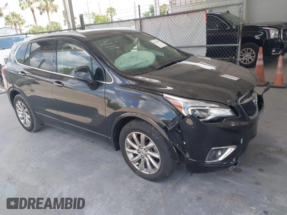 2020 Buick Envision Essence with VIN LRBFXCSA3LD015729, listed as a IAAI auction lot 42133554 with 44,367 mi miles and . Bid and sale history available at carsss.com. Image 1.