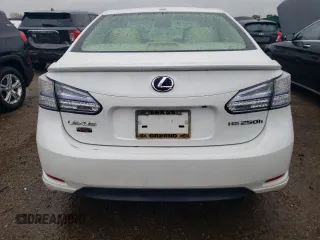 2010 Lexus HS with VIN JTHBB1BA1A2011348, listed as a Copart auction lot 72393784 with 154,829 mi miles and Salvage Title. Bid and sale history available at carsss.com. Image 6.