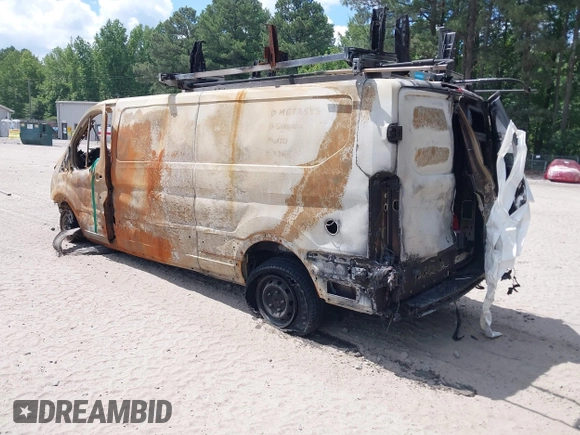 2024 Ford Transit Cargo with VIN 1FTBR1Y80RKA76253, listed as a IAAI auction lot 42556385 with Not provided miles and . Bid and sale history available at DreamBid. Image 3.