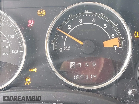2016 Jeep Compass Latitude with VIN 1C4NJDEB4GD687300, listed as a IAAI auction lot 41800186 with 169,374 mi miles. Bid and sale history available at carsss.com. Image 15.
