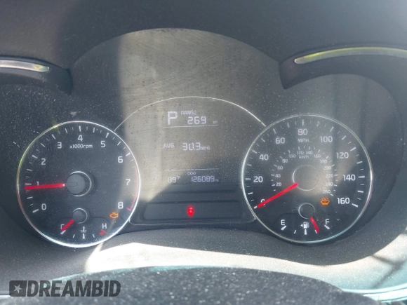 2017 Kia Forte LX with VIN 3KPFK4A77HE101143, listed as a IAAI auction lot 42038578 with 126,089 mi miles. Bid and sale history available at carsss.com. Image 7.