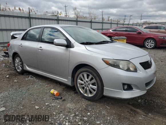 2010 Toyota Corolla with VIN 1NXBU4EE1AZ377581, listed as a Copart auction lot 52578805 with 242,776 mi miles and Salvage Title. Bid and sale history available at DreamBid. Image 4.