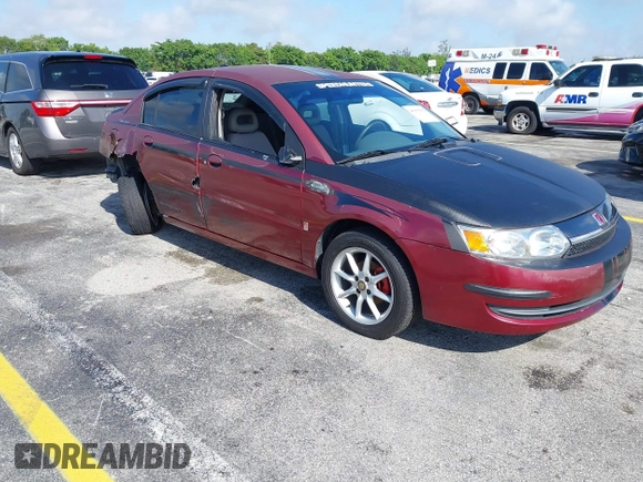 2004 Saturn ION ION 2 with VIN 1G8AJ52F64Z174960, listed as a IAAI auction lot 41935502 with 18,665 mi miles. Bid and sale history available at carsss.com. Image 1.
