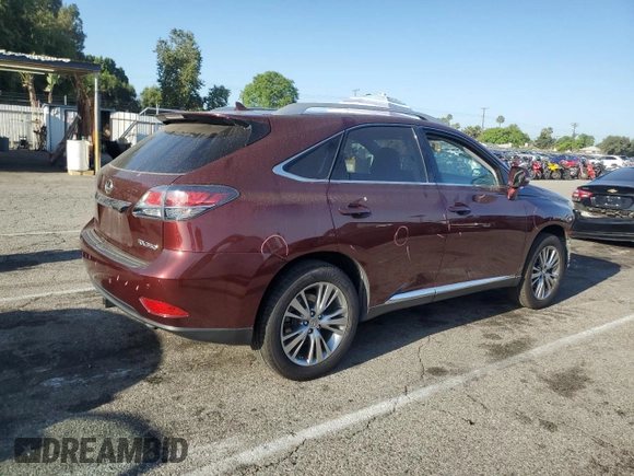 2013 Lexus RX 350 with VIN 2T2ZK1BA1DC097083, listed as a Copart auction lot 61026375 with 119,002 mi miles and Salvage title. Bid and sale history available at DreamBid. Image 3.