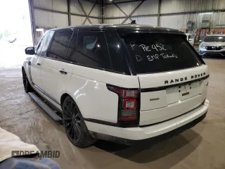 2016 Land Rover Range Rover z VIN SALGV3EF8GA318203, wystawiony jako Copart lot #37077963 z przebiegiem 60 125 mil mil oraz Czysty tytuł • Clean title. Historia ofert i sprzedaży dostępna na DreamBid. Obrazek 3.