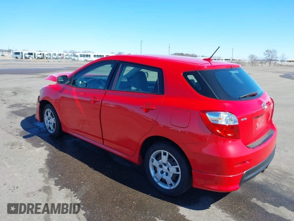 2009 Toyota Matrix S with VIN 2T1KE40E69C002044, listed as a IAAI auction lot 41919248 with 55,255 mi miles. Bid and sale history available at carsss.com. Image 3.