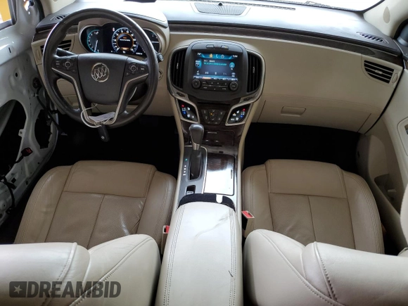 2015 Buick LaCrosse Premium II with VIN 1G4GF5G32FF275980, listed as a Copart auction lot 44984335 with 197,833 mi miles and Salvage Title. Bid and sale history available at DreamBid. Image 8.