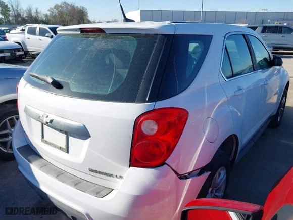 2010 Chevrolet Equinox LS with VIN 2CNALBEW8A6388166, listed as a IAAI auction lot 41735756 with 51,485 mi miles. Bid and sale history available at carsss.com. Image 4.