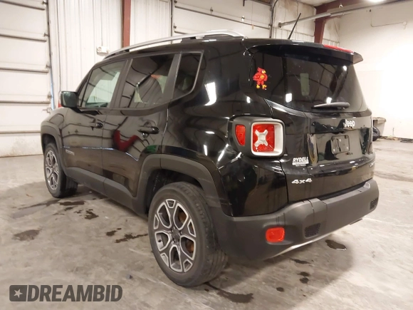 2016 Jeep Renegade Limited z VIN ZACCJBDT3GPE36002, wystawiony jako IAAI lot #42085830 z przebiegiem 85 550 mil mil oraz . Historia ofert i sprzedaży dostępna na DreamBid. Obrazek 3.