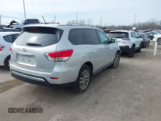 2015 Nissan Pathfinder SV z VIN 5N1AR2MN6FC706632, wystawiony jako IAAI lot #41645730 z przebiegiem 130 647 mil mil oraz . Historia ofert i sprzedaży dostępna na DreamBid. Obrazek 4.