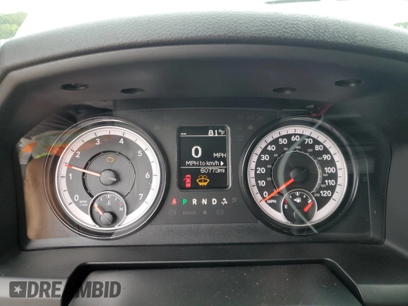 2021 Ram 1500 Tradesman with VIN 1C6RR7FT9MS507133, listed as a Copart auction lot 71170844 with 60,773 mi miles and Salvage title. Bid and sale history available at DreamBid. Image 9.