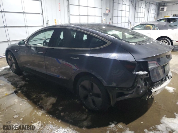 2019 Tesla Model 3 Long Range with VIN 5YJ3E1EB4KF520690, listed as a Copart auction lot 44522635 with 79,986 mi miles and Salvage Title. Bid and sale history available at carsss.com. Image 2.