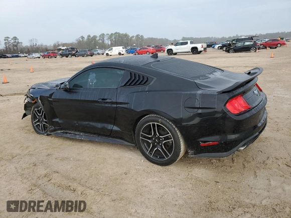 2020 Ford Mustang EcoBoost with VIN 1FA6P8THXL5150815, listed as a Copart auction lot 46851915 with 69,909 mi miles and Salvage Title. Bid and sale history available at carsss.com. Image 2.