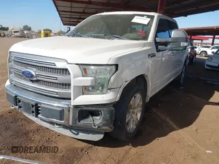 2015 Ford F-150 XLT with VIN 1FTEW1EFXFFA89038, listed as a IAAI auction lot 41365907 with 216,785 mi miles. Bid and sale history available at carsss.com. Image 6.