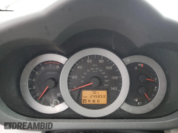 2011 Toyota RAV4 with VIN 2T3BF4DV8BW092428, listed as a Copart auction lot 55728495 with 245,859 mi miles and Clean Title. Bid and sale history available at carsss.com. Image 9.