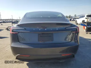 2025 Tesla Model 3 Long Range with VIN 5YJ3E1EA6SF895973, listed as a Copart auction lot 50271855 with Not Provided miles and Salvage Title. Bid and sale history available at DreamBid. Image 6.